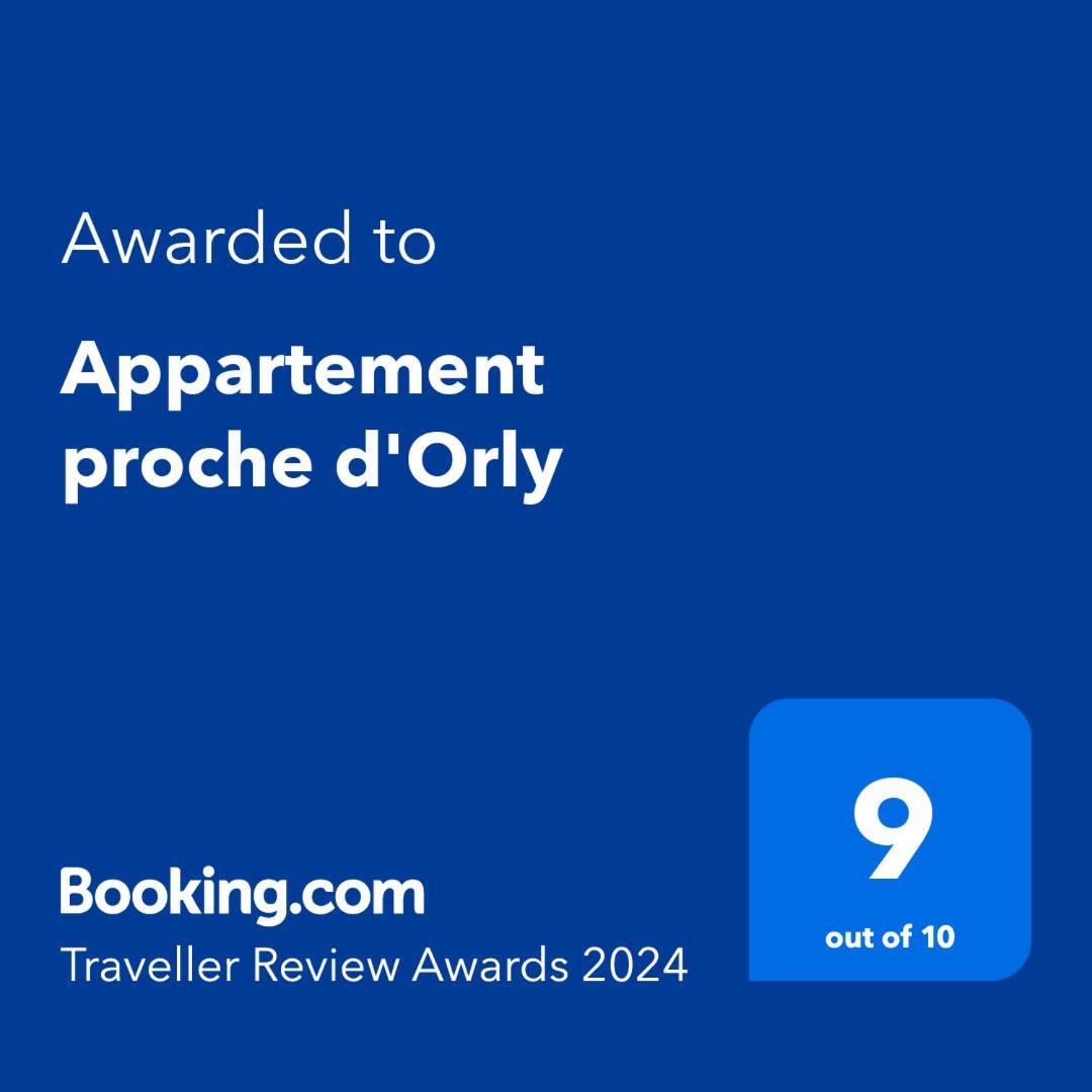 Appartement Proche D'Orly Villeneuve-le-Roi Zewnętrze zdjęcie